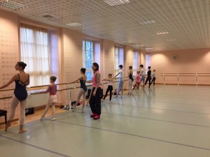 Урок Балетной школы Вежновец для студентов консерватории